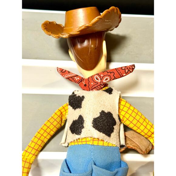 Vintage Toy Story Woody 11" Figure Doll DisneyPixar Burger King 1995 - Picture 8 of 9